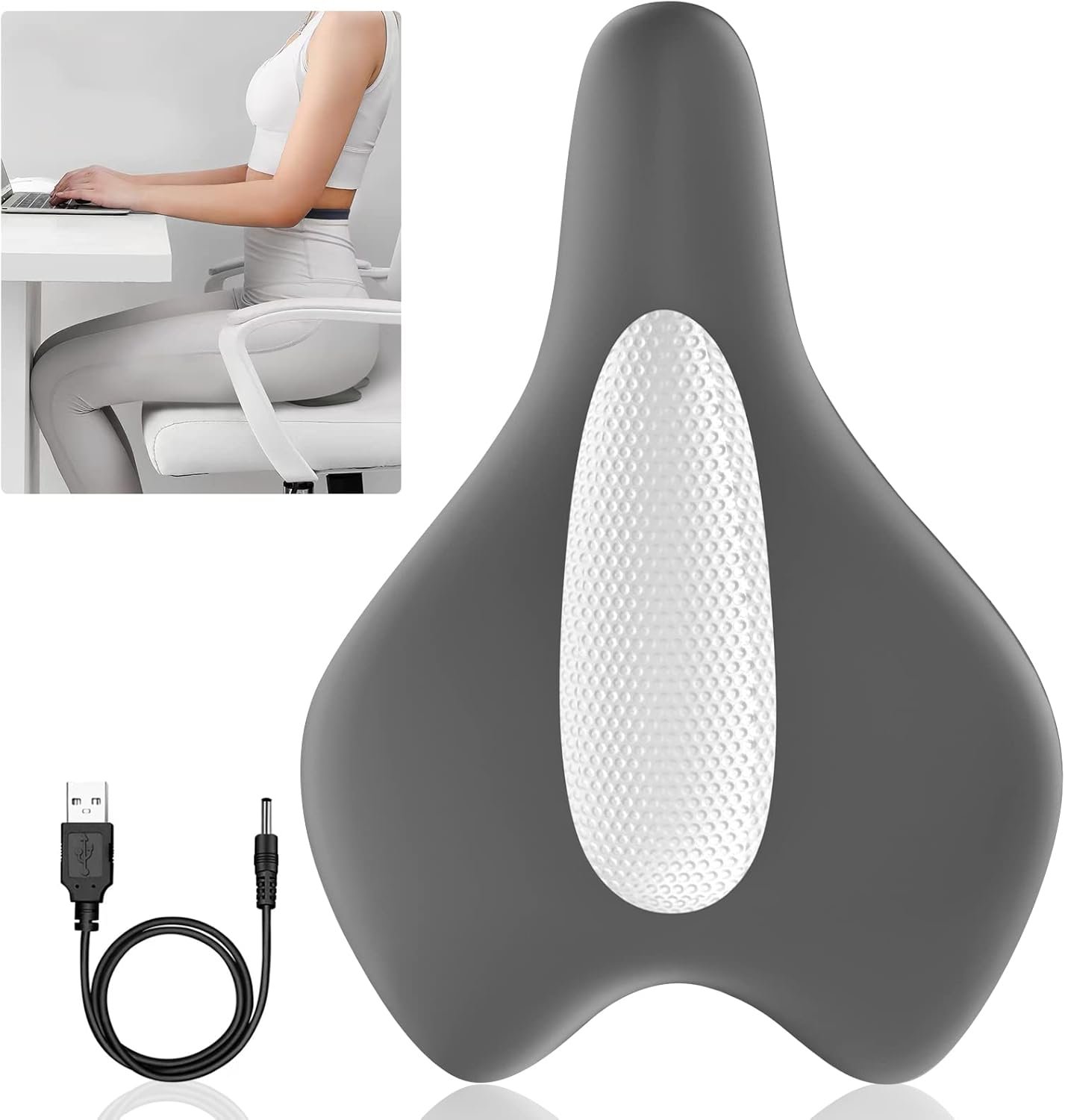 Pelvic Floor Muscle Trainer, Cushion Type Kegel Trainer, for Pelvic Floor Physical Therapy and Kegel Sports Products