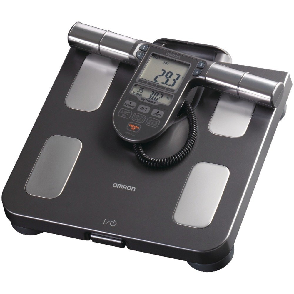 OMRON Body Composition Monitor & Scale – Track Skeletal Muscle Mass Loss/Gain, Weight (up to 330 pounds), Visceral Fat, BMI and More (Non-Bluetooth)