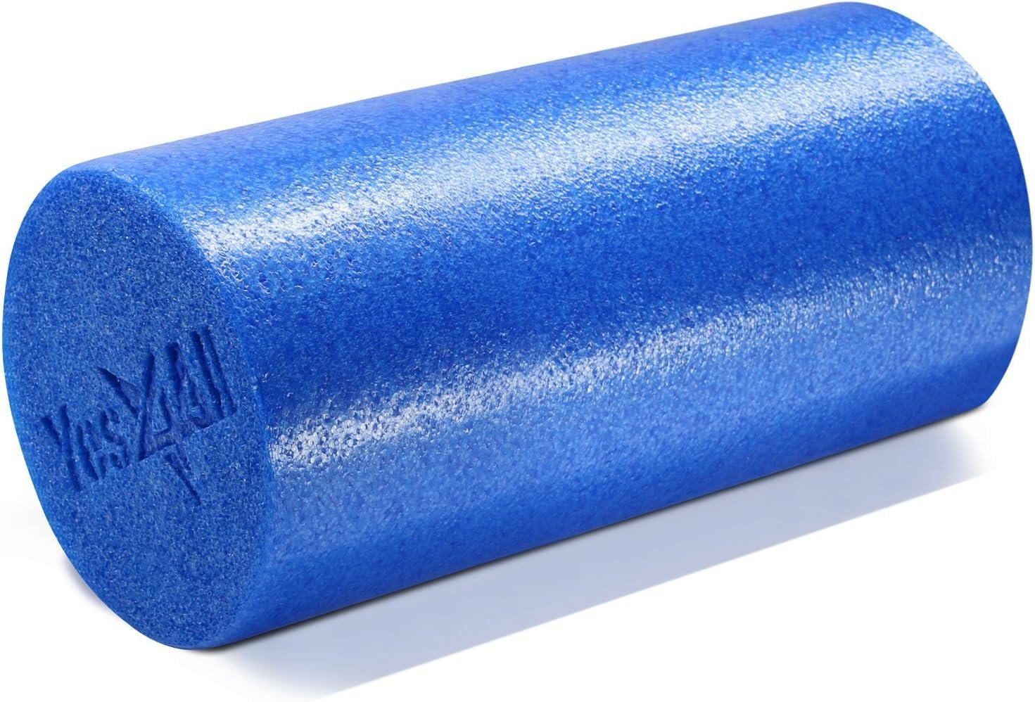 Yes4All Medium Firm Round PE Foam Roller 12, 18, 24, 36 Inches for Pilates, Yoga, Stretching, Balance & Core Exercises