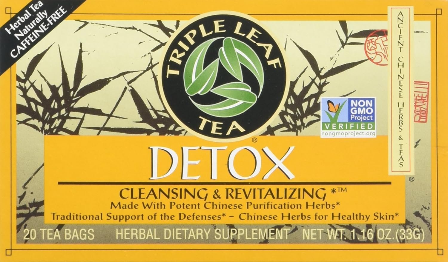 Triple Leaf Tea: Tea,Detox, 20 ct
